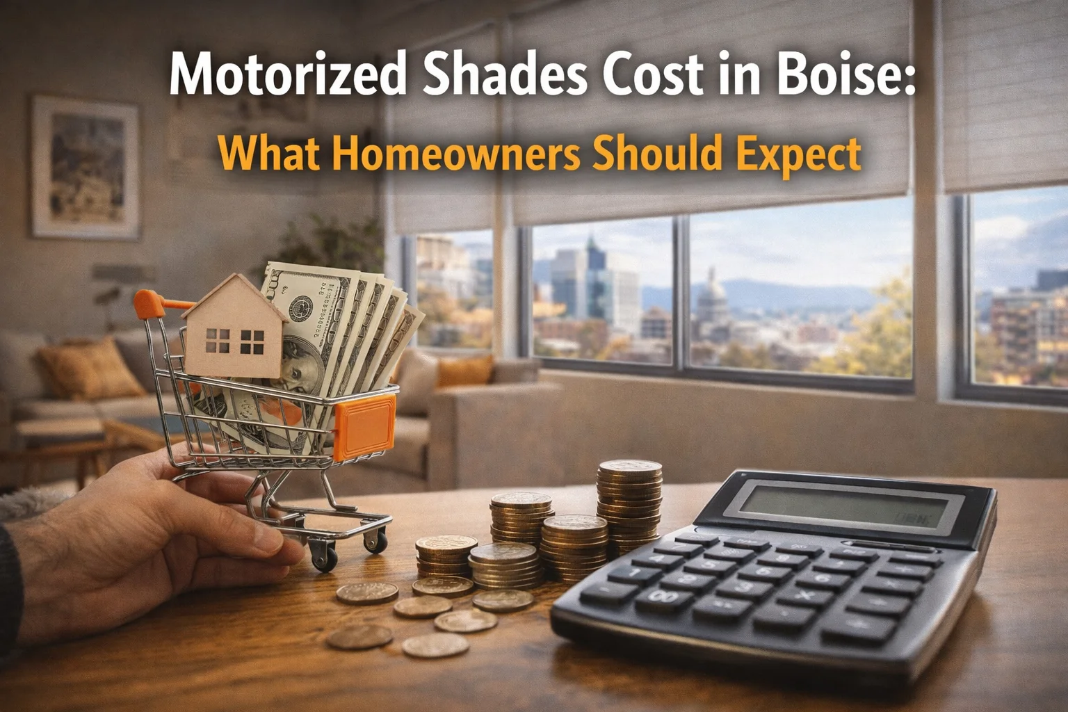 Motorized Shades Cost in Boise: What Homeowners Should Expect