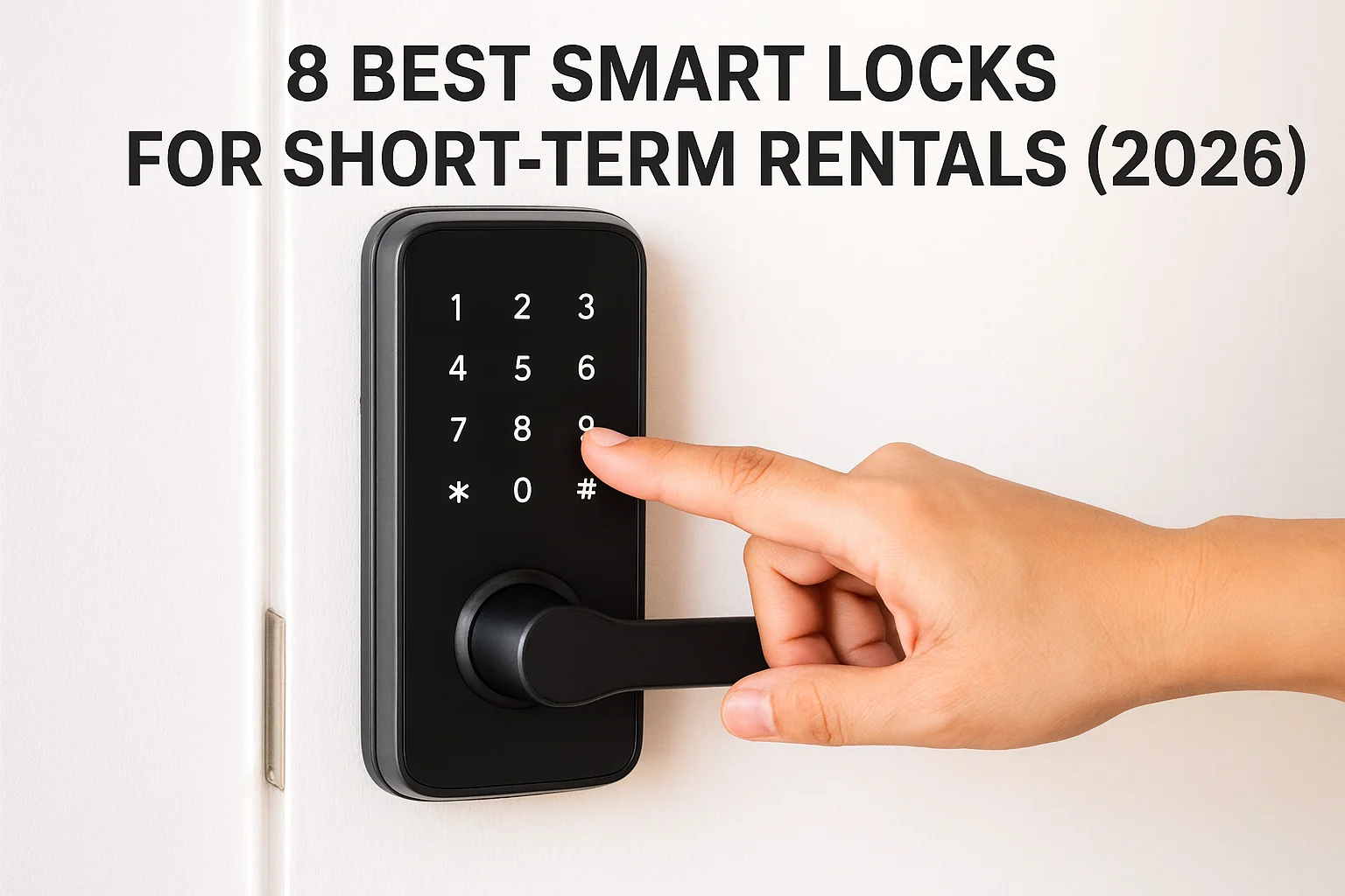 8 Best Smart Locks for Short-Term Rentals (2026)