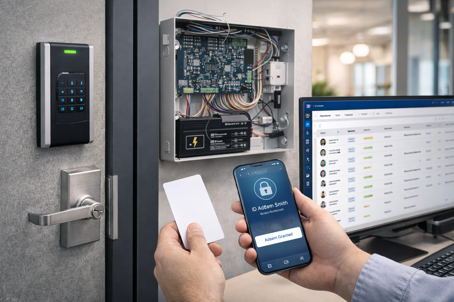 Core Components of a Commercial Access Control System